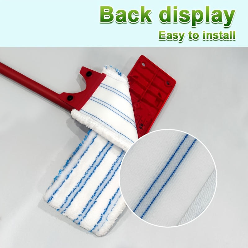 Cloth Pad Reusable - Chiffon de rechange pour balai plat,